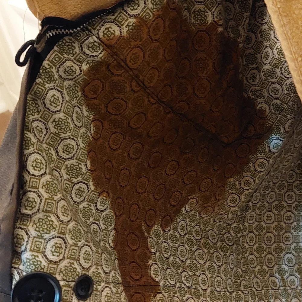 Vintage Dark Brown Trench Coat Size 40R - Picture 13 of 15